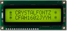 16x2 Character LCD Yellow-Green CFAH1602J-YYH-JT 16x2 Character LCD Yellow-Green CFAH1602J-YYH-JT