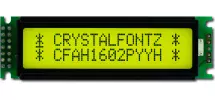 Yellow Transflective 16x2 Character LCD CFAH1602P-YYH-ET Yellow Transflective 16x2 Character LCD CFAH1602P-YYH-ET