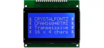 Transmissive 16x4 Character LCD CFAH1604B-TMI-ET