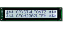 Transflective 20x2 Character LCD CFAH2002L-TFH-ET