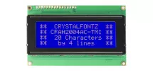20x4 I2C Character LCD CFAH2004AC-TMI-EW