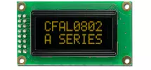 8x2 Character OLED CFAL0802A-Y