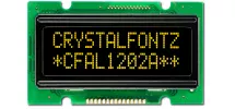 12x2  Parallel Character OLED CFAL1202A-Y