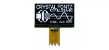 128x64 2.4 Inch White OLED CFAL12864G-024W