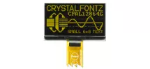 128x64 Yellow Graphic 2.4 inch OLED CFAL12864G-024Y