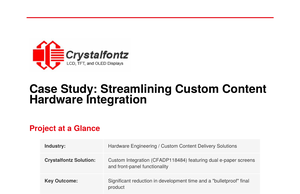 Streamlining Custom Content Hardware Integration Case Study