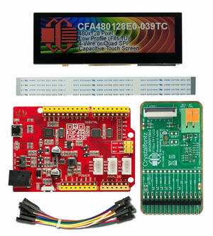 480x128 Wide-Format EVE TFT Development Kit