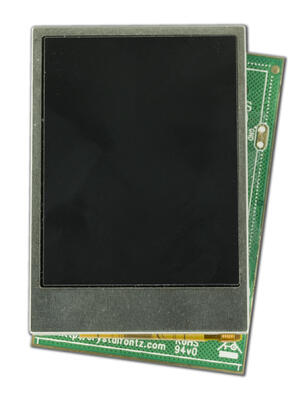 240x320 Color TFT w/Carrier Board