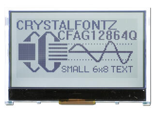 Sunlight Readable Graphic LCD Arduino Module