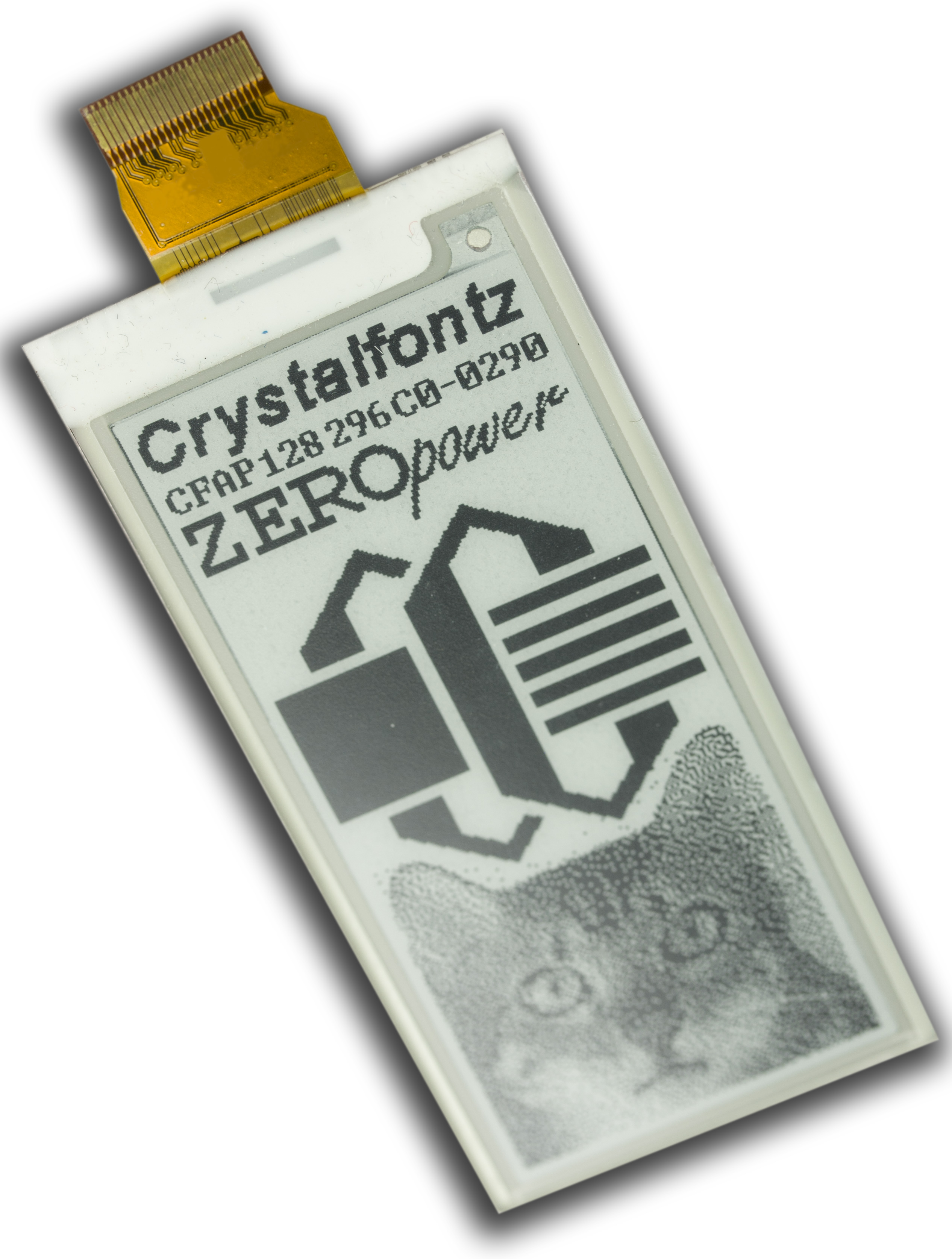 2.9 Inch ePaper Display (CFAP128296C00290) from Crystalfontz