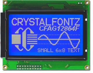 [EOL] 128x64 T6963C Graphic LCD (CFAG12864F-TMI-TY)