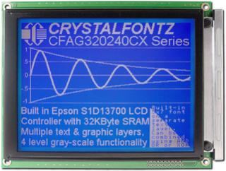 [EOL] Blue 320x240 Graphic LCD (CFAG320240CX-FMI-T)