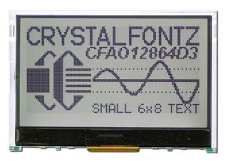 128x64 Graphical LCD Module (CFAO12864D3-TFH)