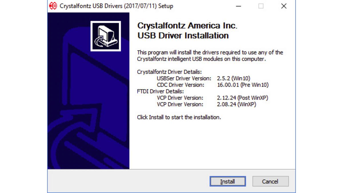 Crystal Valley Driver Download