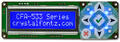 White on Blue 16x2 Character LCD I2C