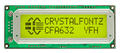 Serial Yellow-Green 16x2 Character LCD