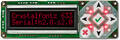 Red 16x2 RS232 Character LCD