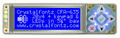 Dark Blue 20x4 Character USB LCD Display