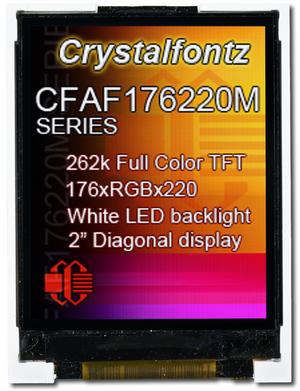 176x220  Parallel Color TFT (CFAF176220M-T)
