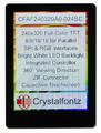 2.4" Full-Color Capacitive Touchscreen TFT