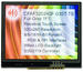 Kit consists of the CFAF320240F-035T-TS TFT display module mounted on a carrier board (CFA-10074). CFAF320240F-035T-TS-CB