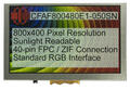800x480 5 inch Sunlight Readable TFT