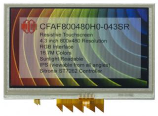 800x480 4.3
