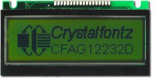 122x32 Reflective Graphic LCD (CFAG12232D-NYG-VA)