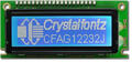 White on Blue 122x32 Graphic LCD