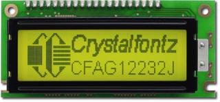 Yellow-Green 122x32 Graphic LCD (CFAG12232J-YYH-TA)