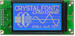 128x64 Graphic LCD,White characters on blue background, LED backlight CFAG12864K-TMI-TN