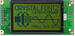 128x64 Graphic LCD, Dark characters on yellow green background, LED backlight CFAG12864K-YYH-TN