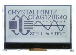 Sunlight Readable Graphic LCD Arduino Module