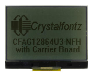 Low Power Transflective LCD Display Module