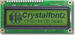 Sunlight readable, 144x32 Graphic LCD, Dark characters on yellow-green background CFAG14432B-YYH-TT