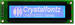 192x32 Graphic LCD, White monochrome. Sitronix ST7920 (Hitachi HD44780 Compatible) Controller CFAG19232C-TMI-TT