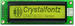 192x32 sunlight readable graphic LCD. Sitronix ST7920 (Hitachi HD44780 Compatible) Controller CFAG19232C-YYH-TT