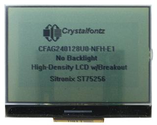 240x128 High Density Low Power LCD with Breakout Board (CFAG240128U0-NFH-E1)