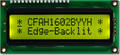 16x2 Yellow-Green Backlit Character LCD