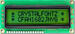 Sunlight readable 16x2 character LCD without backlight. Sitronix ST7066U (HD44780 compatible) controller. CFAH1602J-NYG-JT