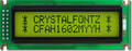 Yellow-Green Standard 16x2 Character LCD