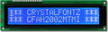 White on Blue 20x2 Character LCD Module