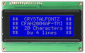 20x4 SPI Character LCD Module