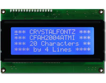 Crystalfontz 20x4 display