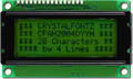 20x4 Character Dark on Green LCD