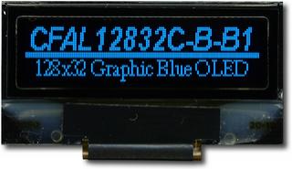 128x32 SPI Graphic OLED (CFAL12832C-B-B1)