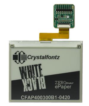 400x300 ePaper with Breakout board (CFAP400300B1-E2-1)