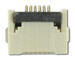 6 Position, 0.5mm Pitch, Gold, FCC FPC ZIF Connector CS050Z06G-A0