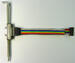 10 pin to DB9 (male) ribbon cable with bracket to fit PC expansion slot for the CFA633 WR-232-Y13