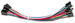 140mm Colored jumper cable (20 count). WR-JMP-Y40